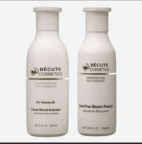 Skincare Bundle: 2 in 1 Facial Blond Activator & Dust-Free Bleach Powder(2pcs)