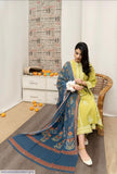 3 Pcs Women's Unstitched Embroidered Suit