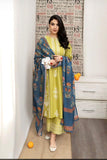 3 Pcs Women's Unstitched Embroidered Suit