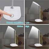 Adjustable Multicolor LED Table Lamp - Small and Portable