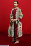 3 Pcs Women's Unstitched Embroidered Suit