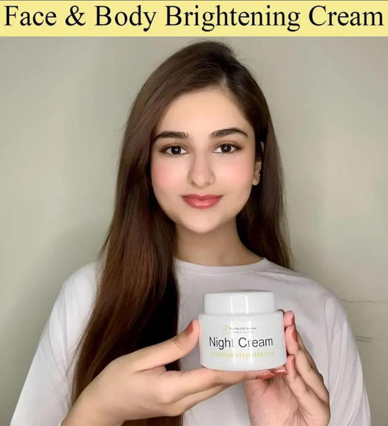 Brightening Night Cream Duo - Illuminate Your Skin While You Sleep!