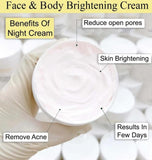 Brightening Night Cream Duo - Illuminate Your Skin While You Sleep!